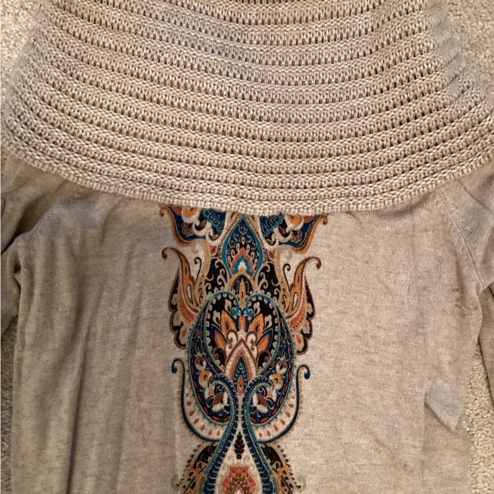 Cache Long Sleeve Sweater top - Picture 4 of 6